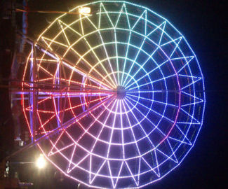 Luce bianca del pixel di colore 20mm LED del fagiolo SMD5050 IP67 di miracolo per la ruota panoramica