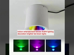 Luoghi di intrattenimento al coperto illuminazione RGBW decorazione luminosa a LED