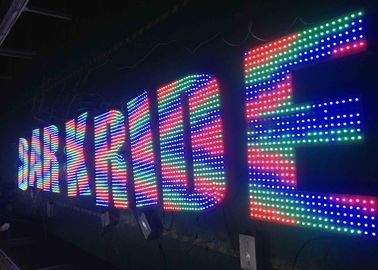 Luce del pixel di DC5V LED, lettera di Manica programmabile di 8mm Staw HatLED