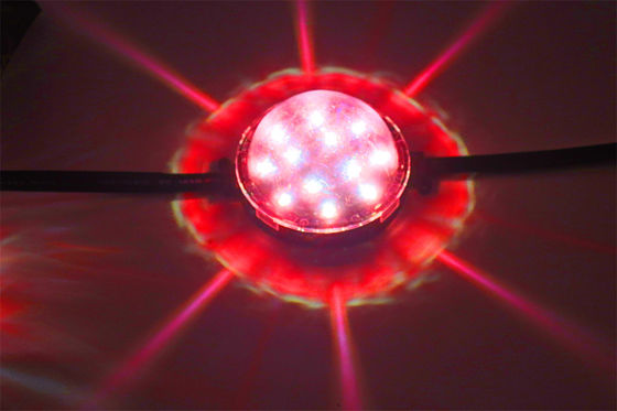 DMX512 Outdoor Waterproof RGB Pixel LED Point Light 80mm DC24V