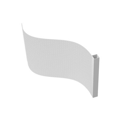 WE2121RGB-IC Transparent LED Film Display Ultra Thin Flexible DC5V P20 200W/M2