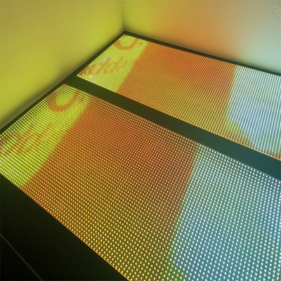 P6 Super Slim Transparent LED Film For Indoor Video Wall Easy Installation With PCB Board RGB DC5V