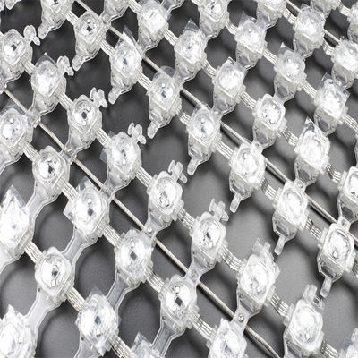 Outdoor Flexible LED Mesh Screen P50 High Definition Full Color Display