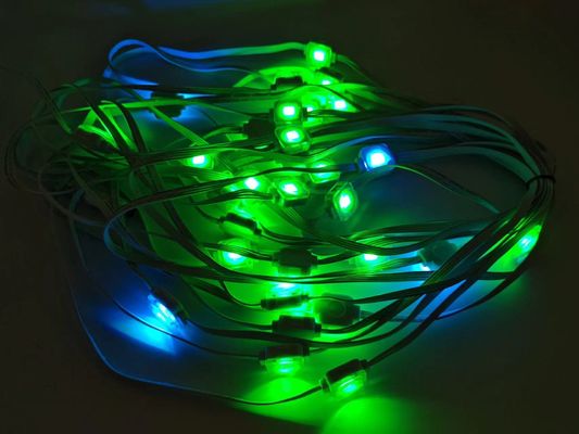 25mm rgb rgbw permanent christmas track light home eave trim ip67 outdoor led pixel permanent led eaves light