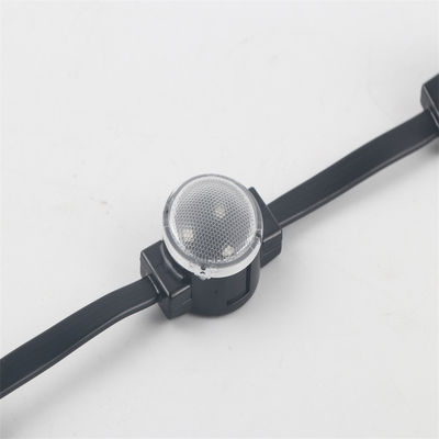 IP67 Addressable 24V 30mm DMX RGB RGBW LED Dot Pixel Point Module Wall Light 0.6W Optional Transparent Mask