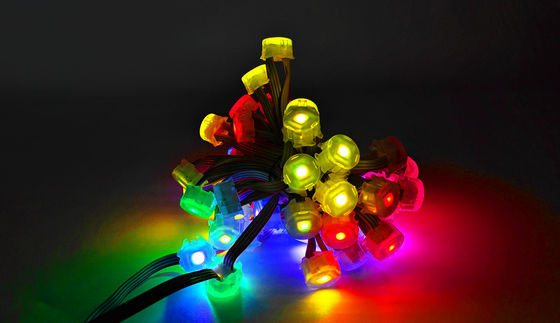 led point lights factory price ip67 outdoor waterproof 512 rgb point holiday christmas decoration lights led pixel