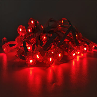 Christmas Permanent 0.4W 20MM IP67 RGBW Emitting Color PC Body Decoration For LED Eave Lights