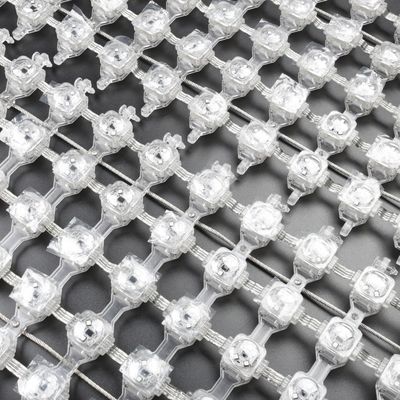 Waterproof LED Mesh Screen for Indoor Advertising Display Work Voltage DC12V