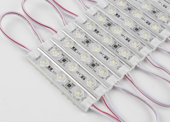 LED Light Super Module Cover 3 Lights Injection Signage Molded Outdoor SMD2835 DC12V Light Module