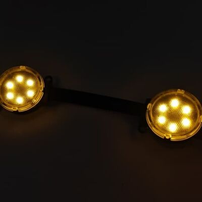 50mm LED Point Light with IP67 Waterproof Protection DC24V Power and PC Material Suitable for Outdoor Decorative Lighting