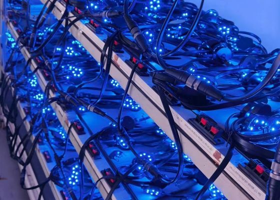 Digital RGB Pixel Light SMD5050 40mm 50mm Dmx Spi Outdoor Led Point Light For Building