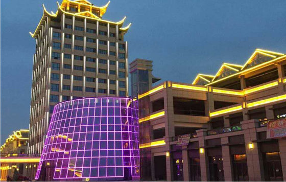 30000hrs 24V DMX 40mm Led Point Light Facade Rgb Led Pixel Light