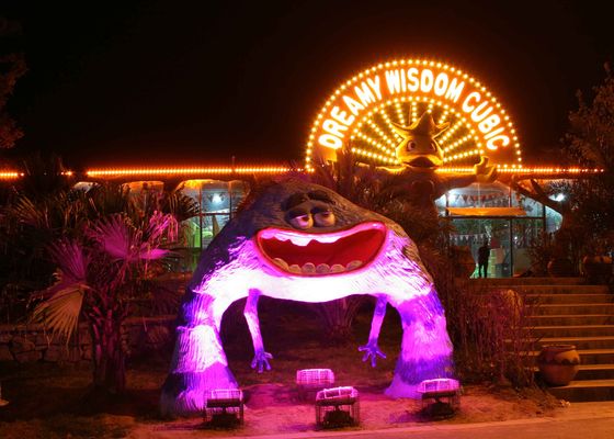 Shopping Mall Decorarion RGB LED Pixel 38mm IP67 6pcs 5050 SMD