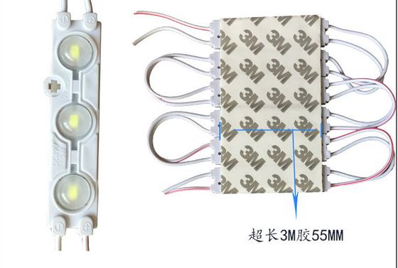 lente 2835 dell'iniezione del modulo 3 LED della luce di 1.5w LED un modulo di 5730 SMD LED
