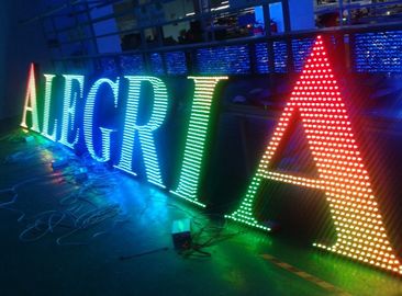 Metal le lettere del segno accese LED per la decorazione all'aperto di pubblicità