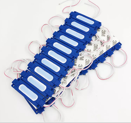 Modulo della PANNOCCHIA LED della lente della radura del PVC IP65 del modulo 2W dell'iniezione di CC 12V LED per la pubblicità della scatola