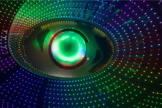 DMX512 Control Full-Color Advertising Screen for Christmas Decoration and Customized Size