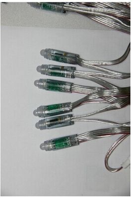 Professional CE 0.3W 12mm Straw Hat Pixel LED Light Curtain Waterproof IP67