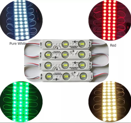 Le corde del modulo di CC 12V 1.5W LED impermeabilizzano 3 il modulo del LED IP65 SMD 5730 LED per la scatola di luce del contrassegno