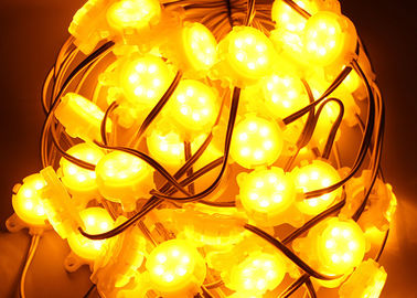 Luce gialla del punto di DC24V 0.6W 30mm SMD 5050 LED per la decorazione della lettera