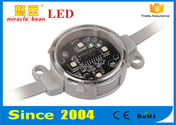40 mm RGB pixel point light DMX512 IP67 impermeabile 120° angolo di raggio UV resistente