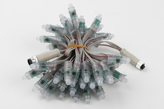 Luce all'aperto IP67 impermeabile 0.3W 12V del pixel di 12mm RGB LED