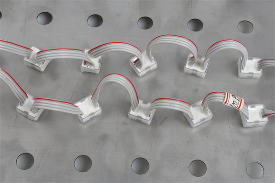 Full color control DC12V IP65 LED point light module LED 12mm high-definition pixel LED convex square outdoor