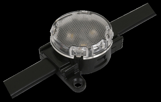 Punto impermeabile DC24V leggero 0.75W 30mm SMD3535 di DMX512 IP67 Smart RGB LED