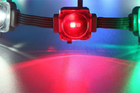 Outdoor Waterproof RGB LED Point Light IP67 0.75W DC12V DMX512 SMD3535