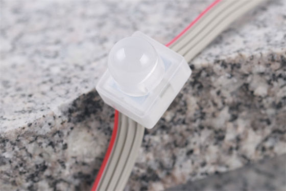 DC12V 12mm Led Pixel Point Light 0.3W IP67 DMX512 RGB 5050 Outdoor Waterproof