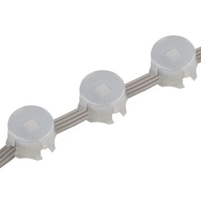 Il fagiolo IP67 di miracolo impermeabilizza la luce 0.3W DMX512 Smd5050 DC5V 20mm RGB del punto LED