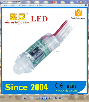 Pixel impermeabile LED della luce WS28110.3W RGB del pixel di DC5V 12mm LED con qualità professionale