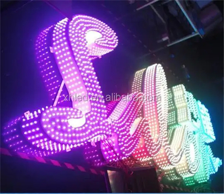 Pixel astuto 12mm programmabile LED di colore pieno delle luci 5V 12V della corda del pixel LED di WS2811 RGB
