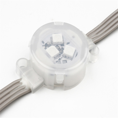 Luce IP67 impermeabile 0.75W del punto LED di Smd5050 DC12V 30mm DMX512 RGBW
