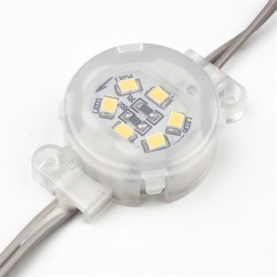 singola luce IP67 impermeabile all'aperto del punto di colore LED di 0.5W Smd2835 DC12V 30mm
