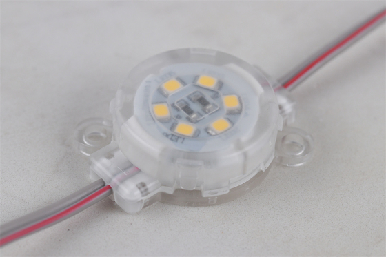 il singolo punto della luce di colore LED di 0.6W DC12V impermeabilizza IP67 30mm