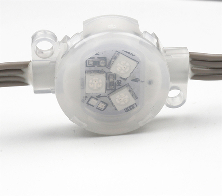 Luce impermeabile 30mm DC12V del punto di RGB LED con il fagiolo LED di miracolo IP67