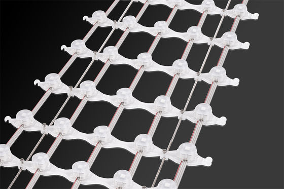 Flexible LED Mesh Curtain Screen Outdoor Display with IP67 Protection Class