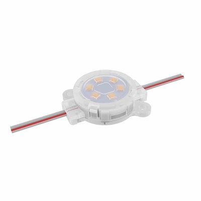 il PC Shell di 30mm ha condotto i pc SMD2835 della luce 6 del pixel nel divertimento che accende IP67 impermeabile