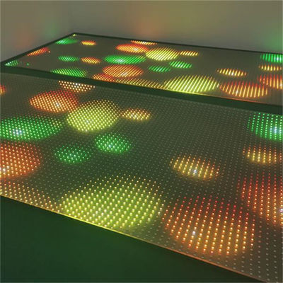 Disegno a pellicola trasparente a LED DC5V P20 ultra sottile flessibile SMD2121 con durata di 100000 ore
