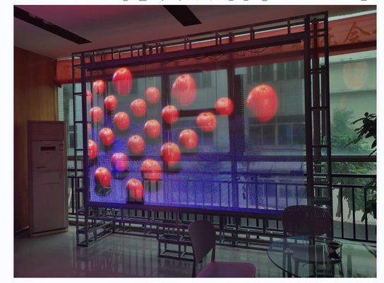 Display a LED trasparente flessibile per interni e esterni