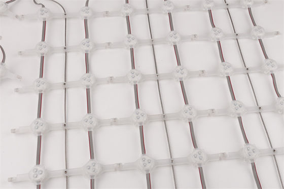 Miracle Bean Customized LED Mesh Screen IP67 30mm DMX512 RGB LED Net Screen