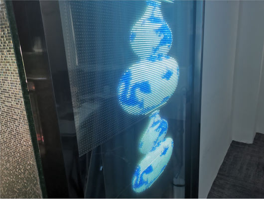 Televisione a vetro trasparente a LED P16 installazione fissa 3906Dot/M2