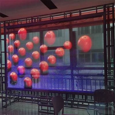 Film Led Display Led Film Screen P16 Placa Modulo morbido flessibile Screen Led trasparente