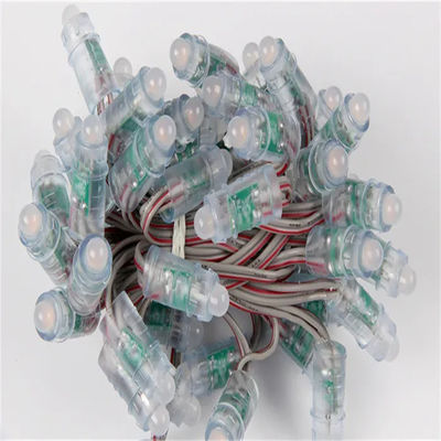 Lampade a pixel a LED RGB 0,3W DC5V IP67 12mm Impedante all'acqua per la pubblicità all'aperto