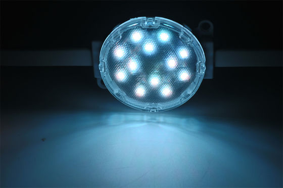 Lumiera a LED a 50 mm RGBW per esterni impermeabile con protezione IP67