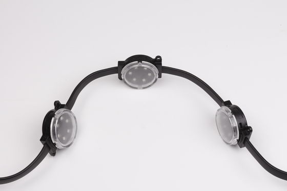 40mm Rgb Rgbw Dc12v Dot Pixel Outdoor Led Point Dmx Pixel Led Dot Light Per Edifici di Faccata