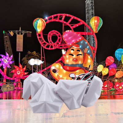 Customized Logo Permanent Outdoor LED Christmas Lights Waterproof Garden Light