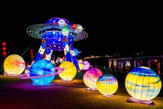 RGB 63mm Amusement LED Lamp DC12V Outdoor Christmas Lights