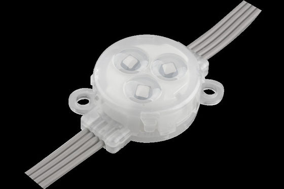 IP67 RGB RGBW Pixel Led Point Light IP67 12V RGB PC Materiale adesivo a guscio